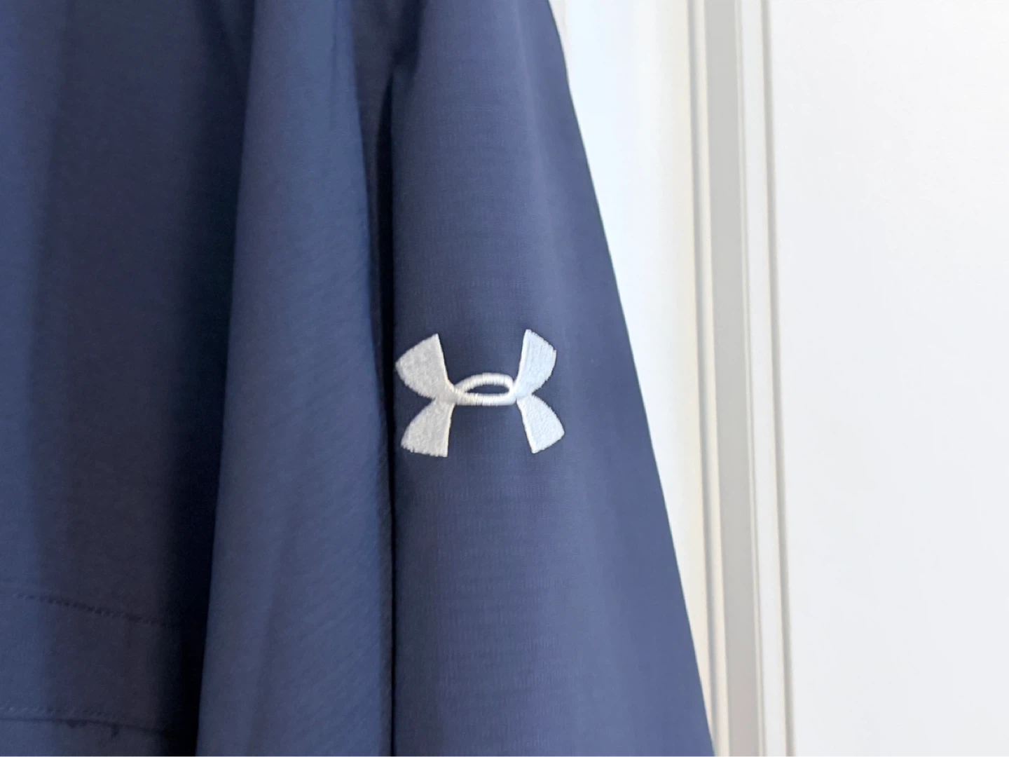 Under Armour Navy Blue Full Zip Light Jacket Windbreaker Size XL - photo 2