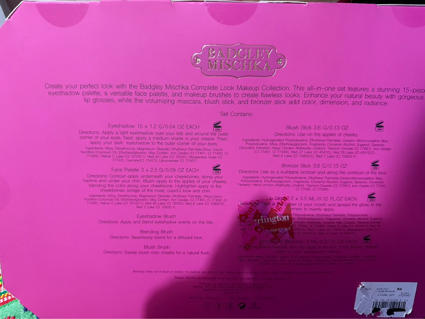 Badgley Mischka Complete Look Makeup Collection Set - photo 2