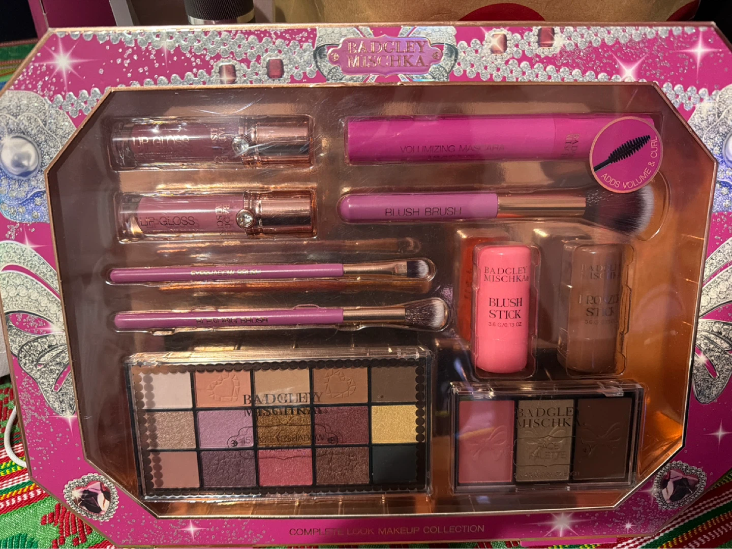 Badgley Mischka Complete Look Makeup Collection Set