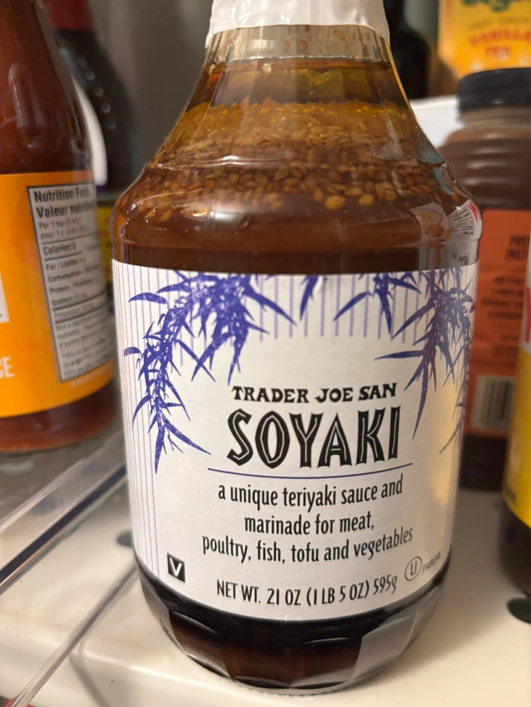 Trader Joe's San Soyaki Teriyaki Sauce & Marinade 21 oz