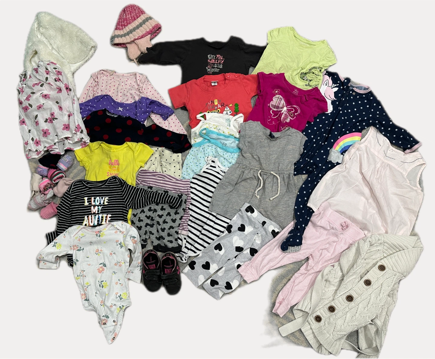 Baby Girl Clothes Bundle - Assorted Brands & Sizes