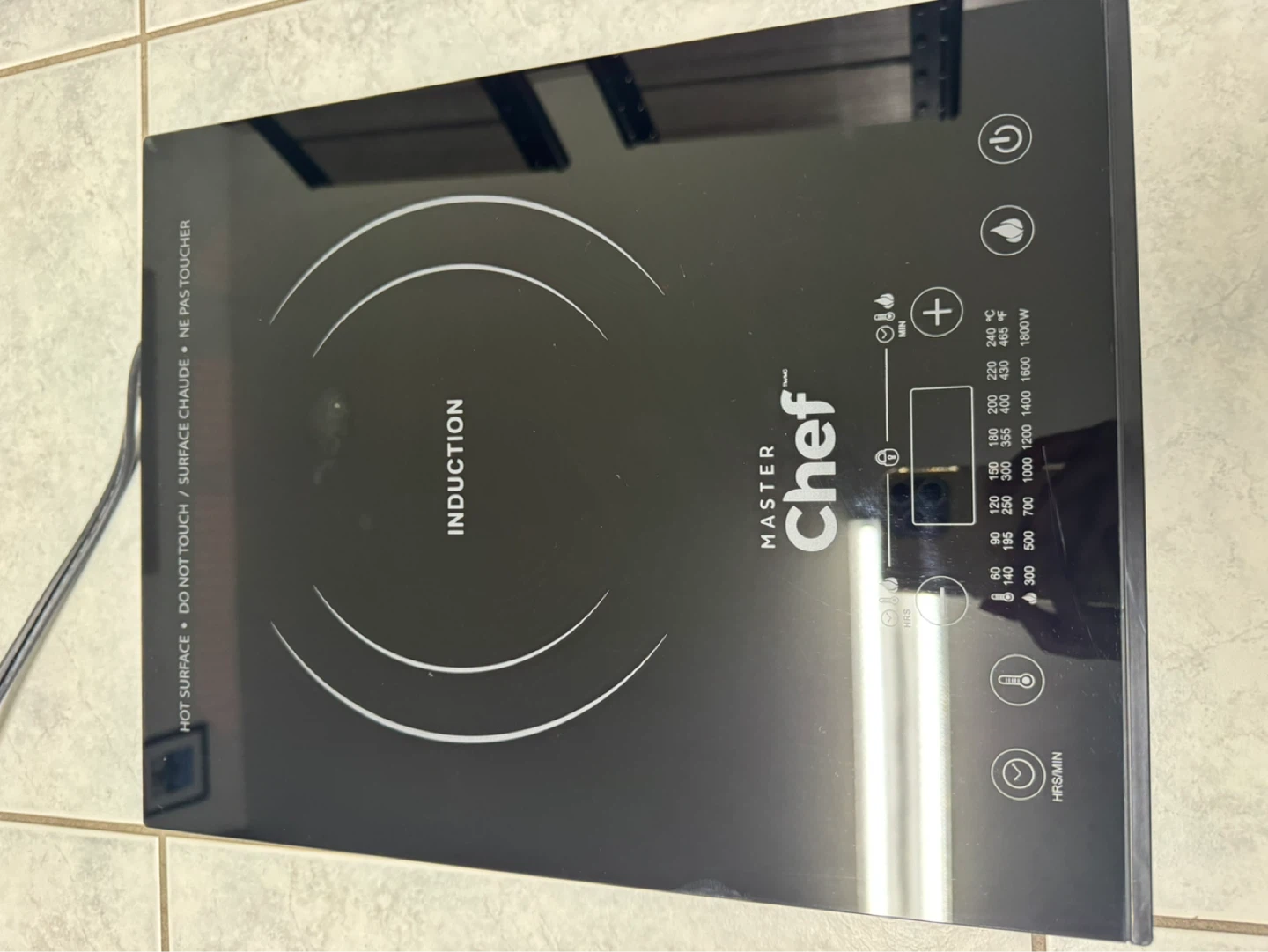 Master Chef Induction Cooktop - photo 2