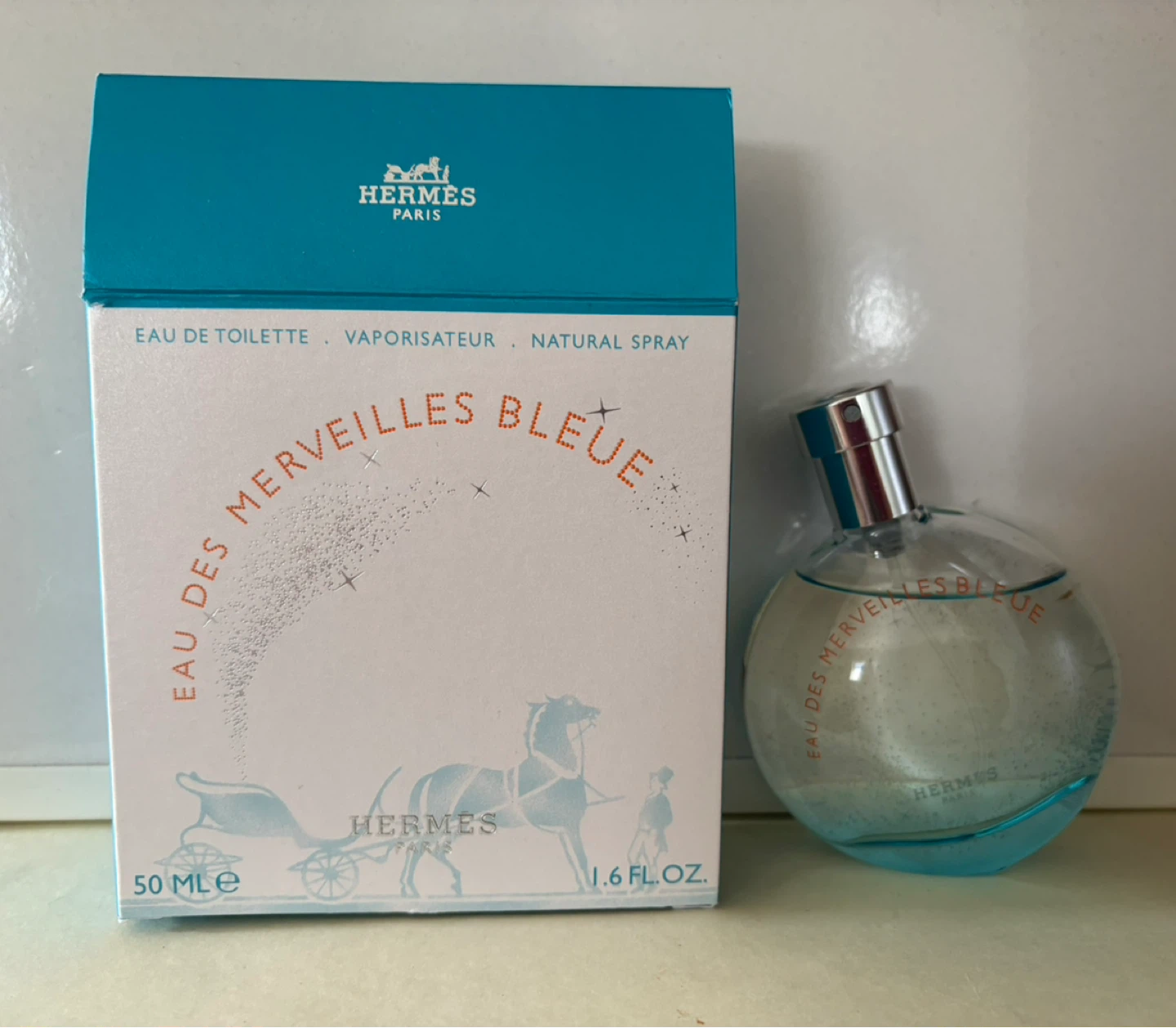 Hermès Eau des Merveilles Bleue Eau de Toilette 50ml
