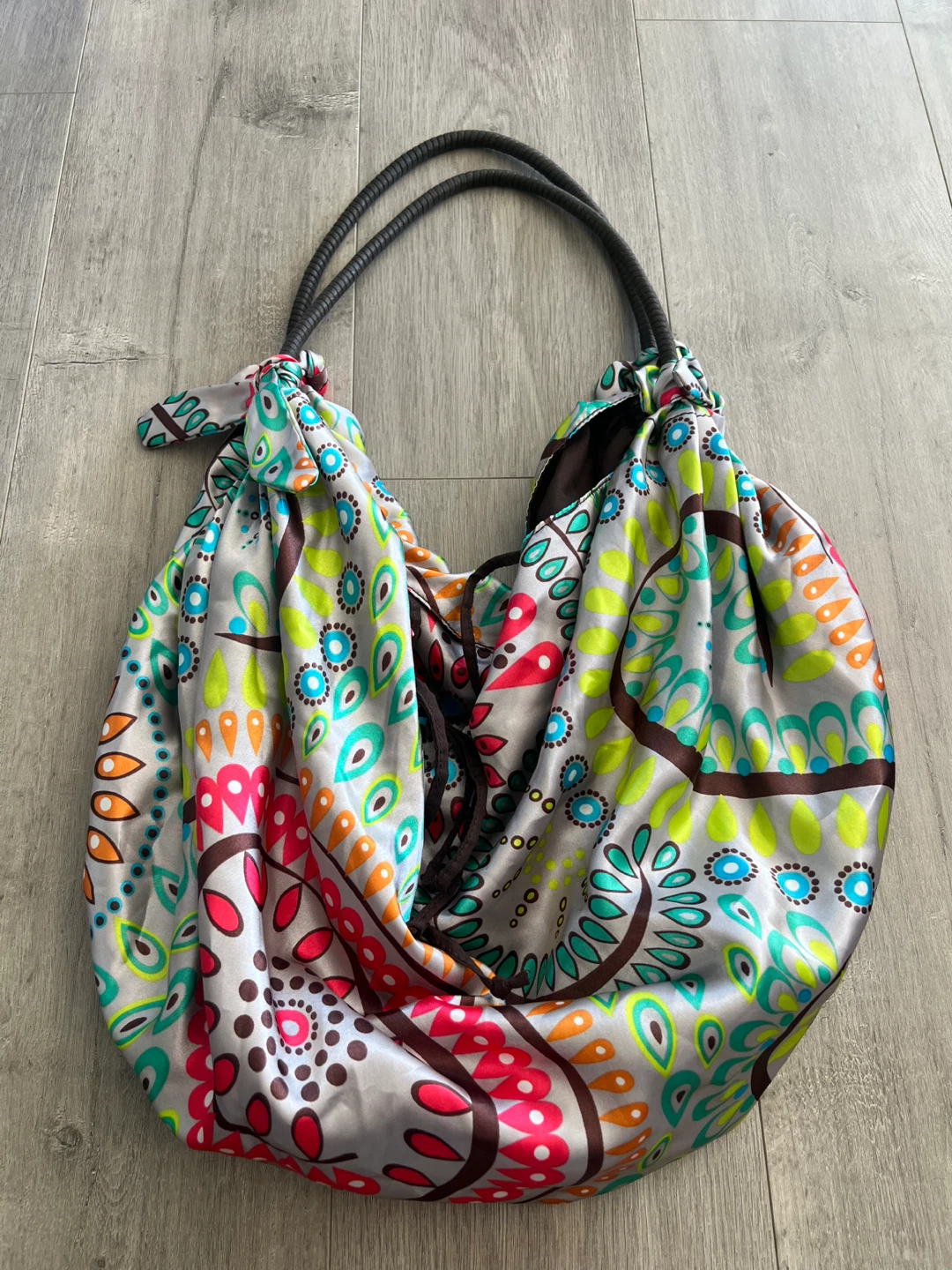 Colourful Paisley Drawstring Hobo Bag by Old Navy - photo 2