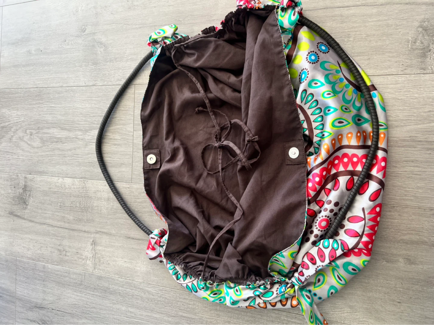 Colourful Paisley Drawstring Hobo Bag by Old Navy - photo 5