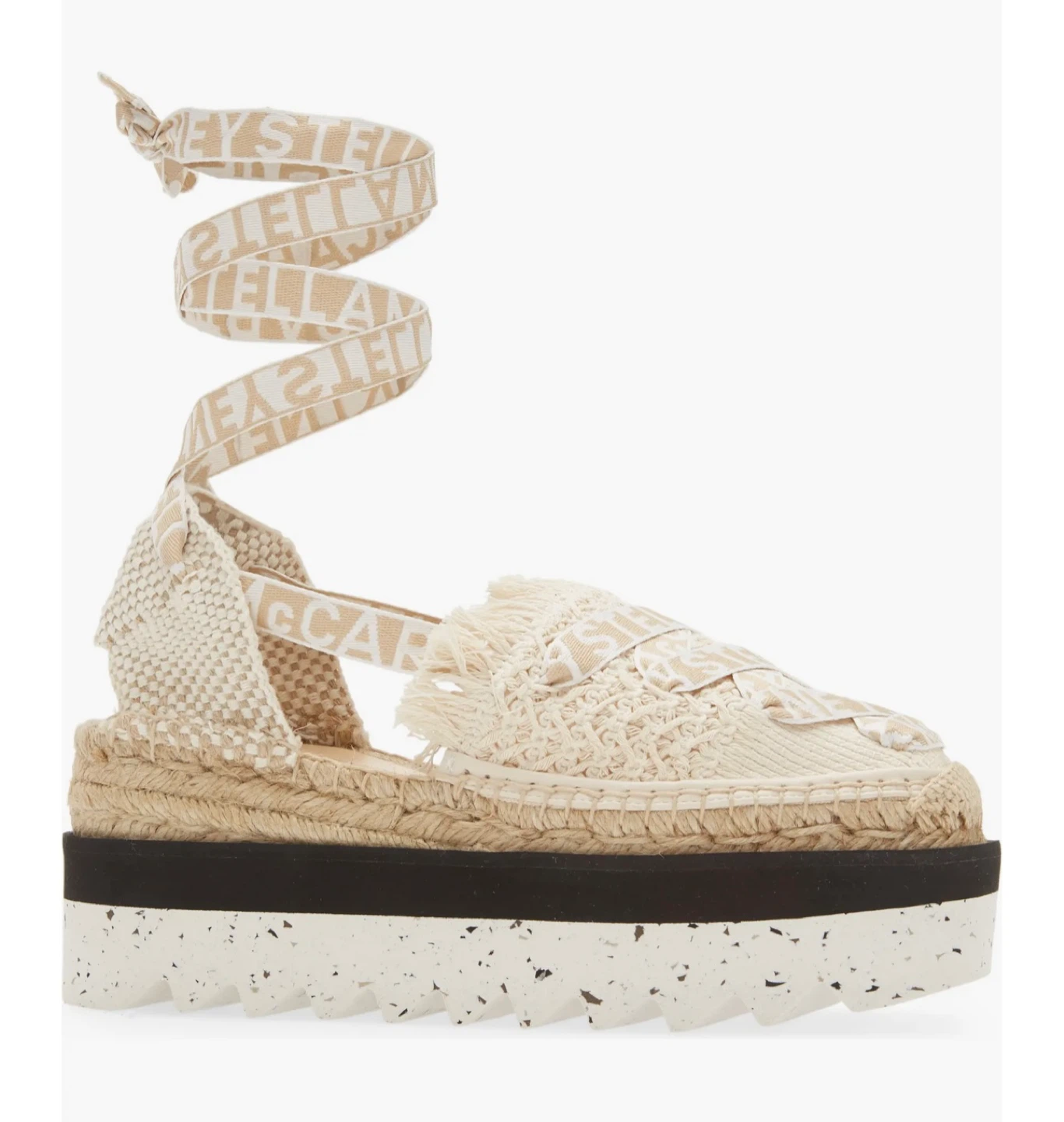 Stella McCartney Gaia Logo Strap Espadrille (Size 8 Women) - photo 3