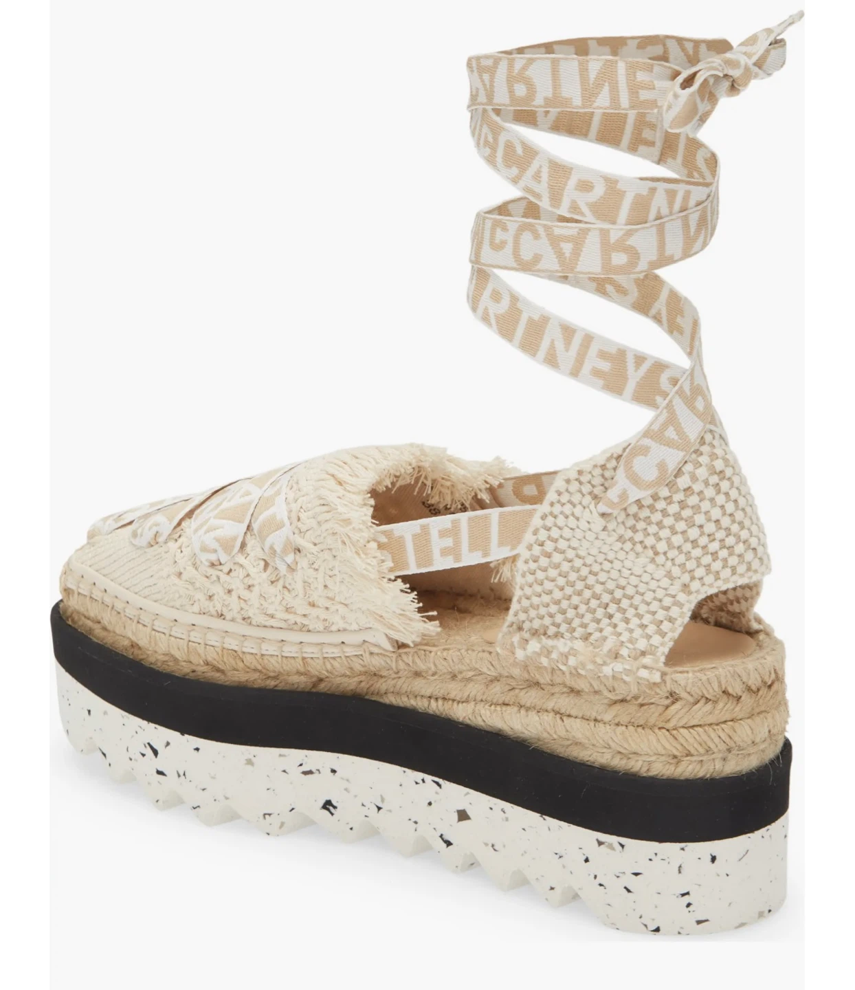 Stella McCartney Gaia Logo Strap Espadrille (Size 8 Women) - photo 2