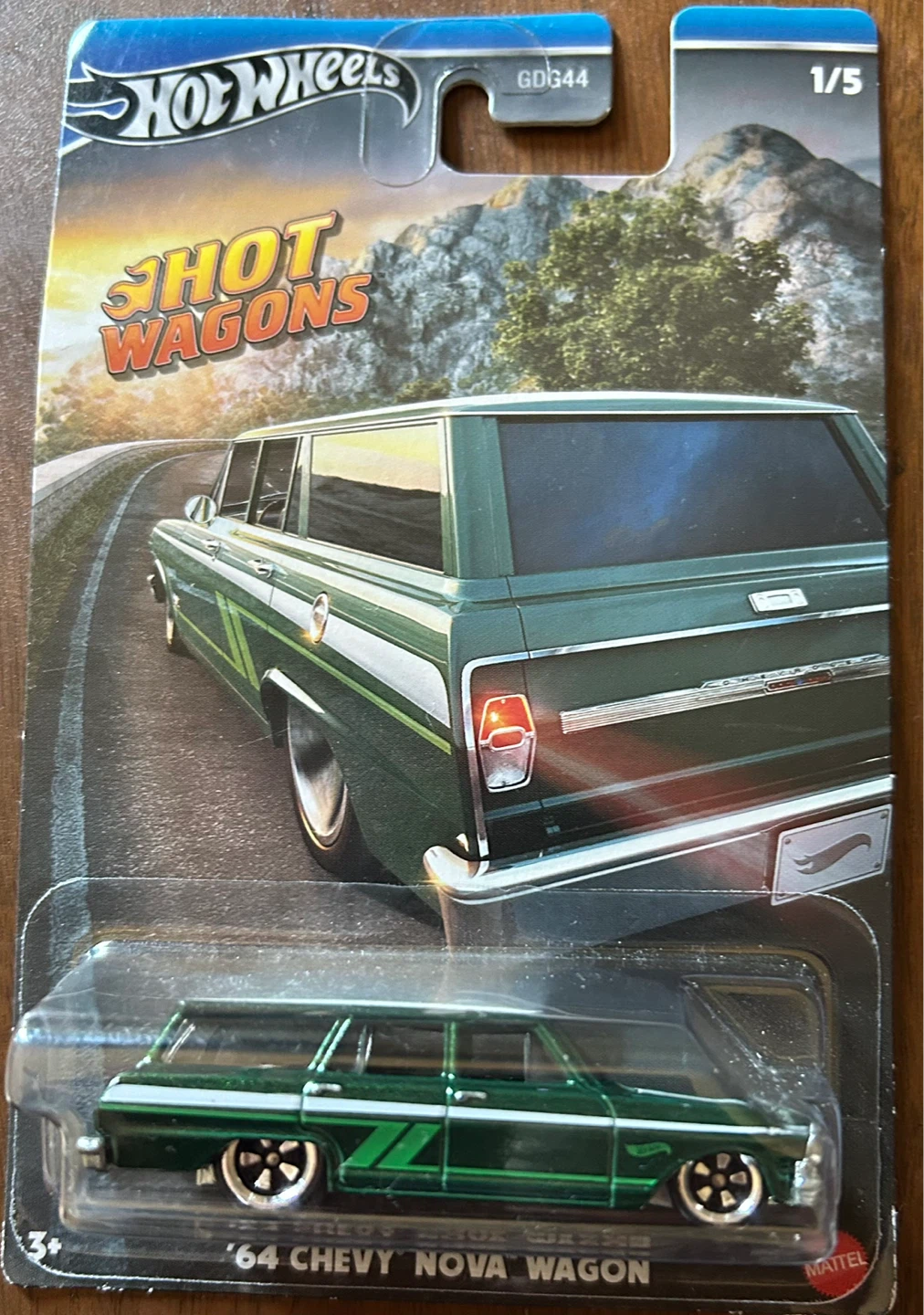 Hot Wheels '64 Chevy Nova Wagon Corvette Bugatti - photo 4