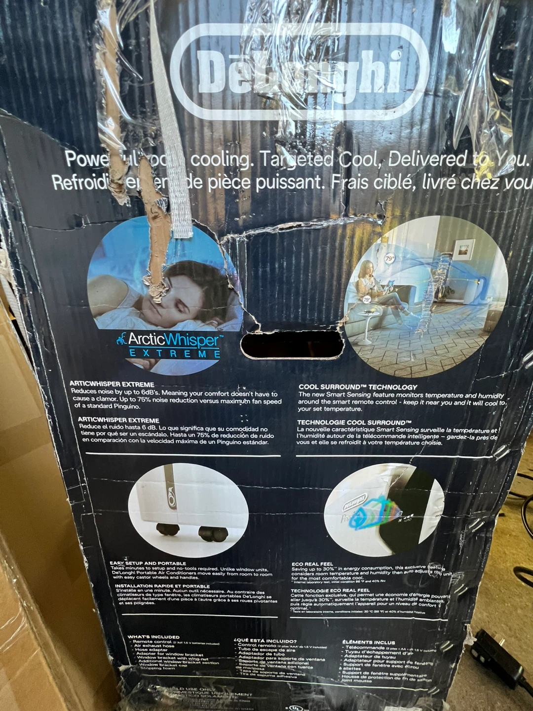 DeLonghi Pinguino ArcticWhisper Extreme Portable Air Conditioner - photo 4