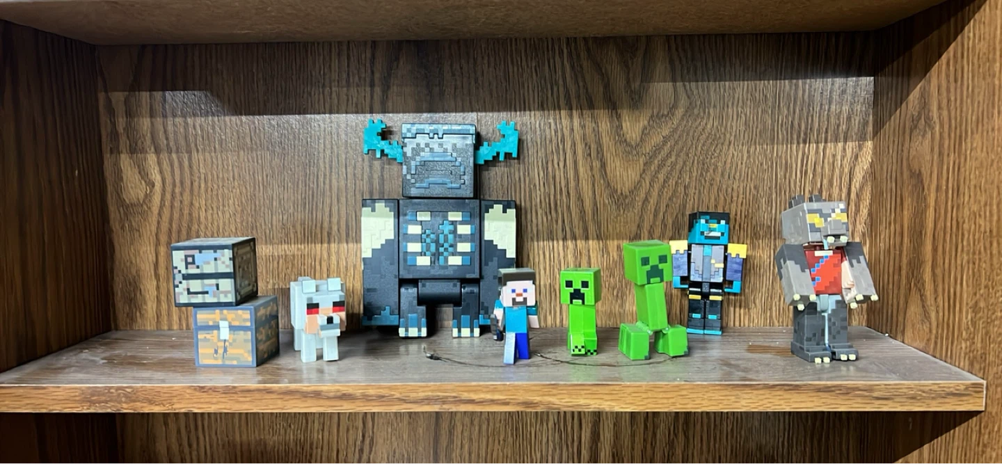 Minecraft Action Figure Lot