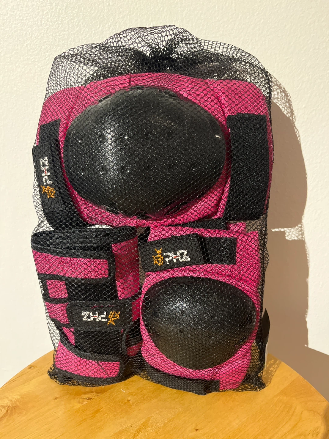 PHZ Adult/Child Knee and Elbow Protective Gear Set - Pink