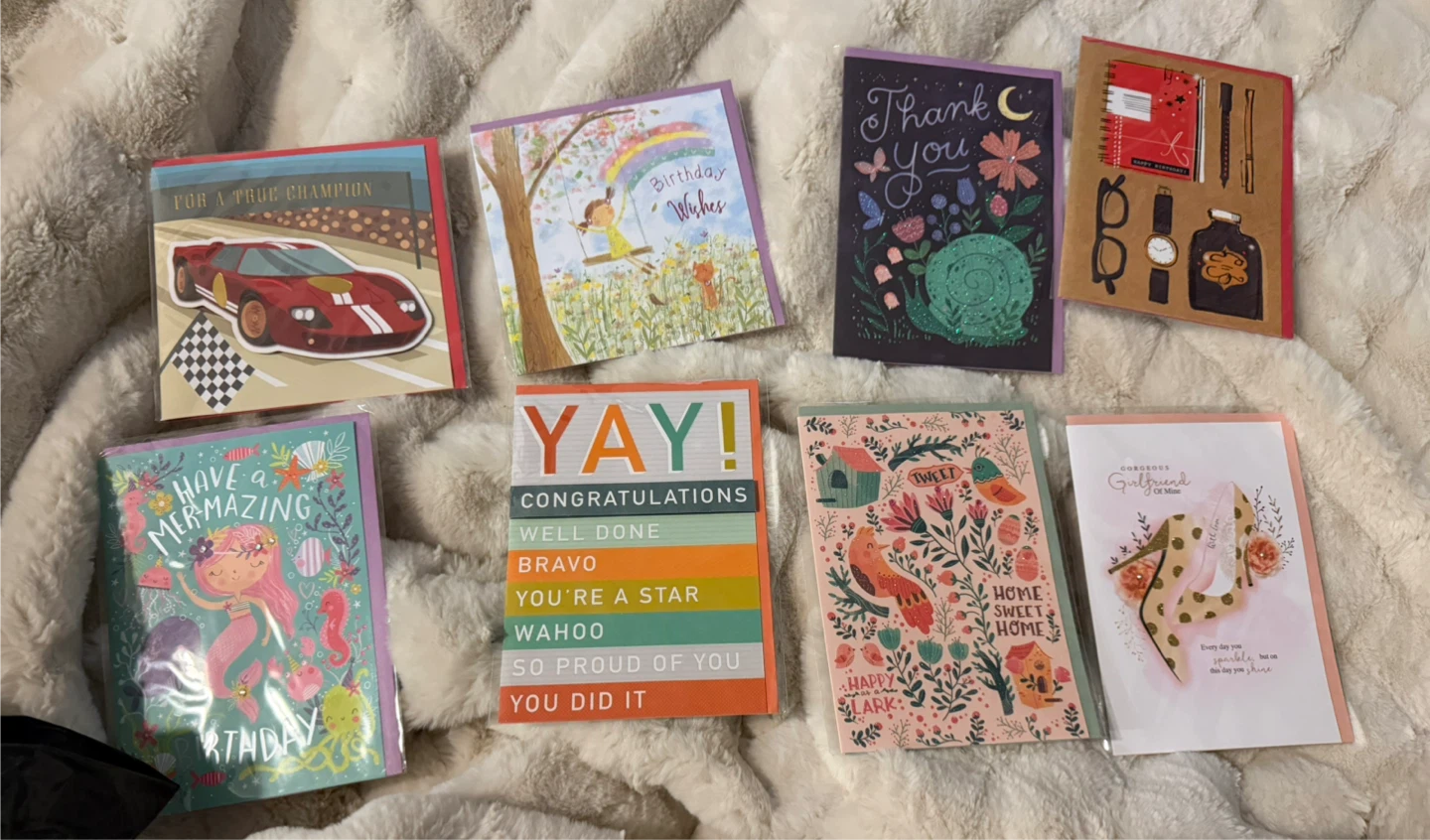Set of 8 Greeting Cards