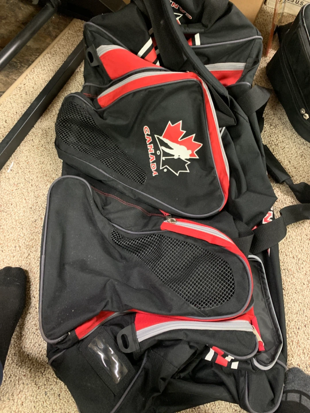 Team Canada duffel bag