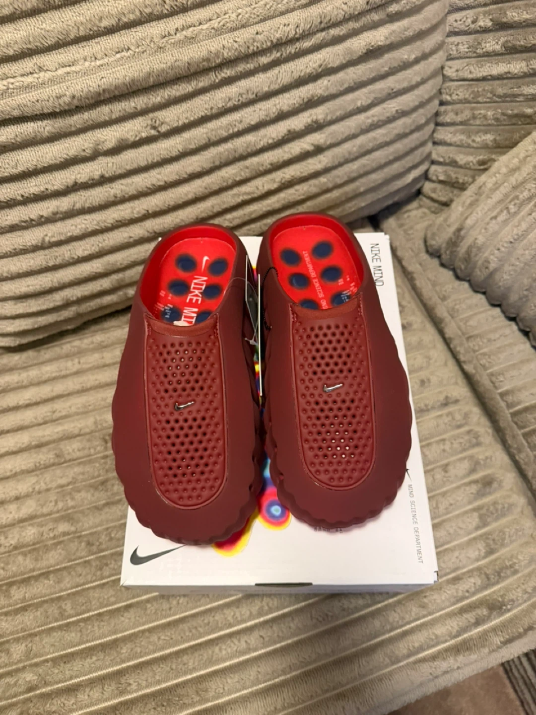 Nike Mind 001 Clog Size 9 - Burgundy - photo 2