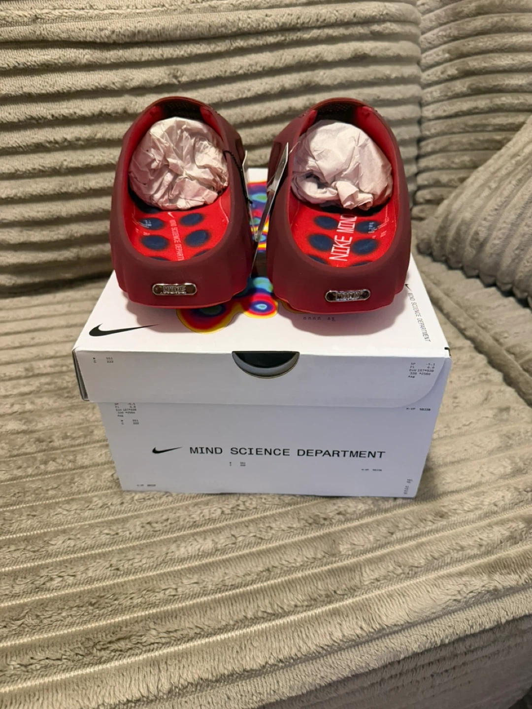 Nike Mind 001 Clog Size 9 - Burgundy - photo 3