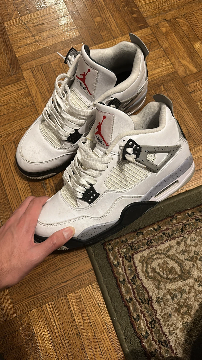 Jordan 4 White Cement - photo 2