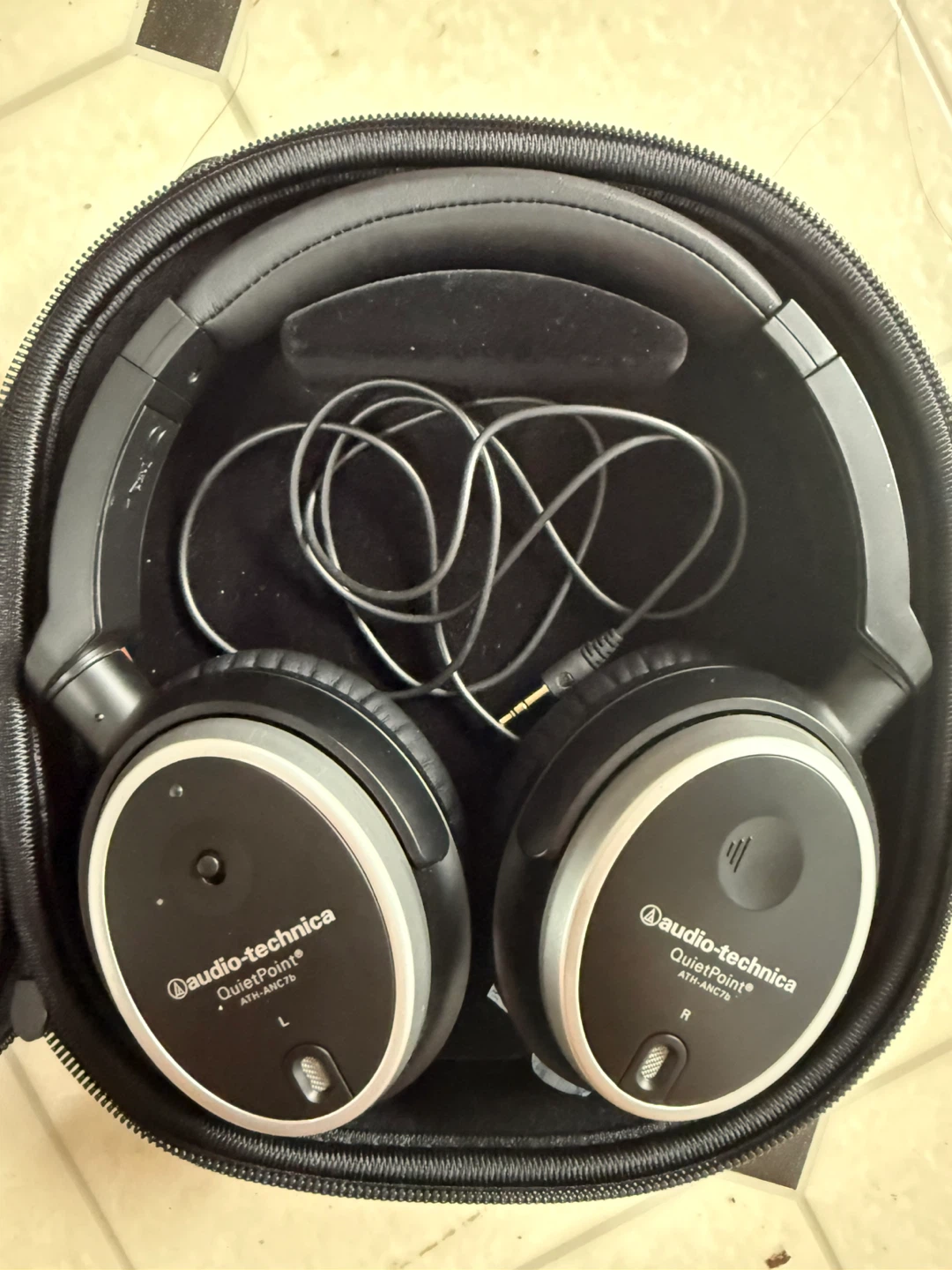 Audio-Technica QuietPoint Active Noise-Cancelling Headphones