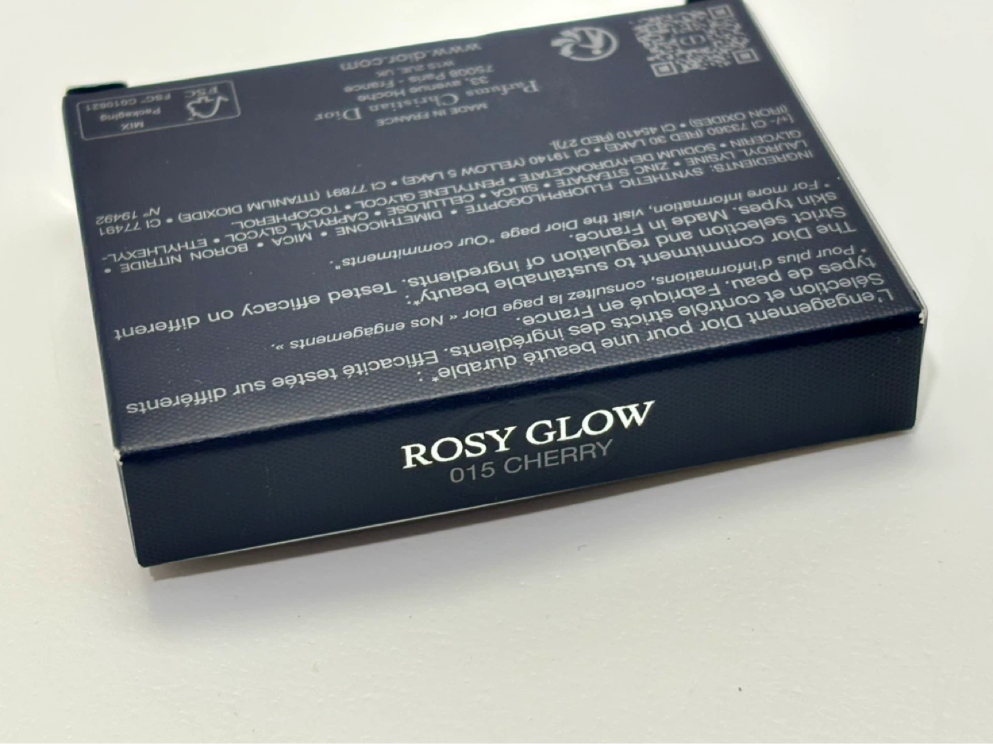 DIOR Rosy Glow Blush 015 Cherry NEW! - photo 2
