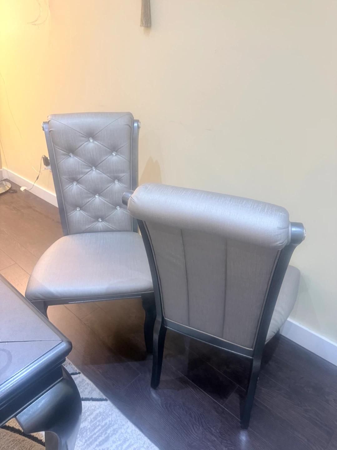 Dining Chairs Set of 6 – Grey – Like New – Must Sell - photo 4