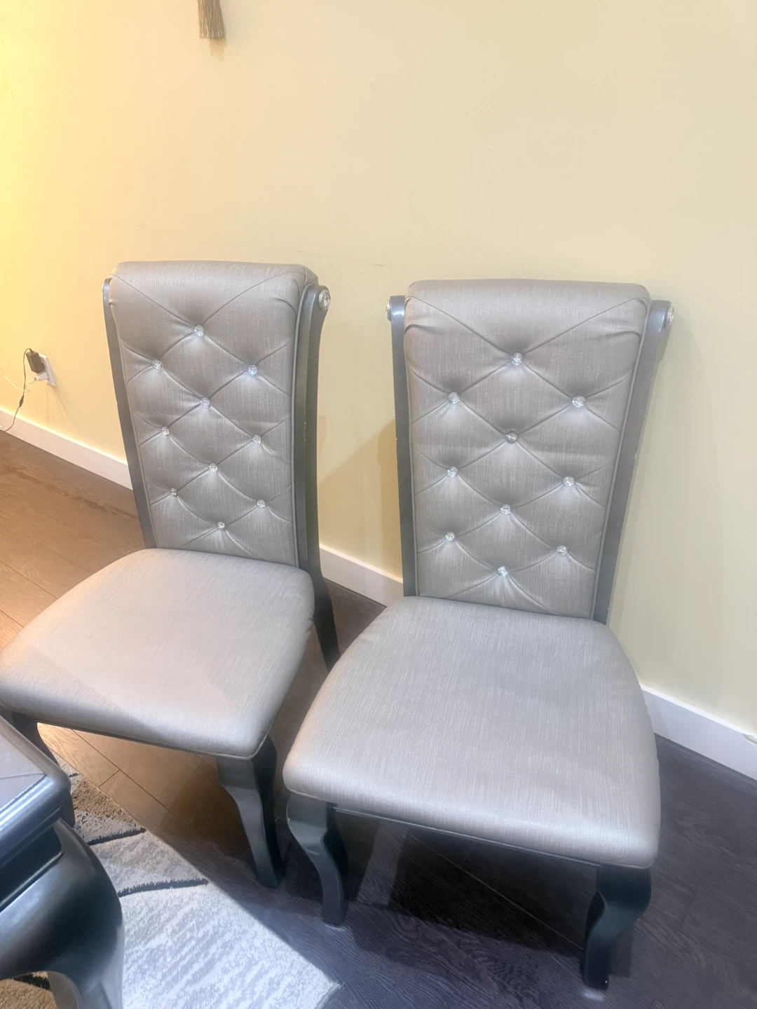Dining Chairs Set of 6 – Grey – Like New – Must Sell - photo 5