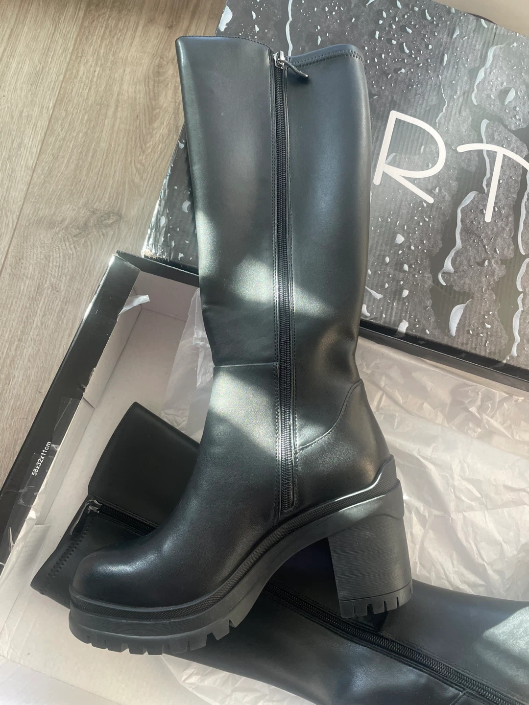 ARTICA Women's Black Waterproof Tall Boots - photo 2