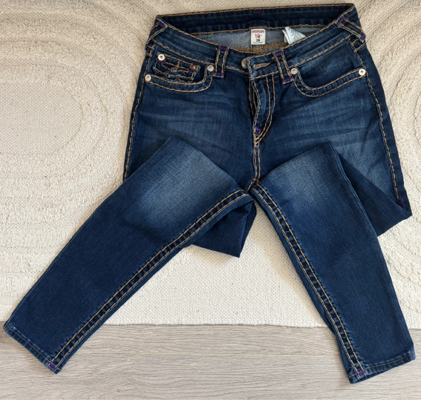 True Religion Section Skinny Jeans - Size 28