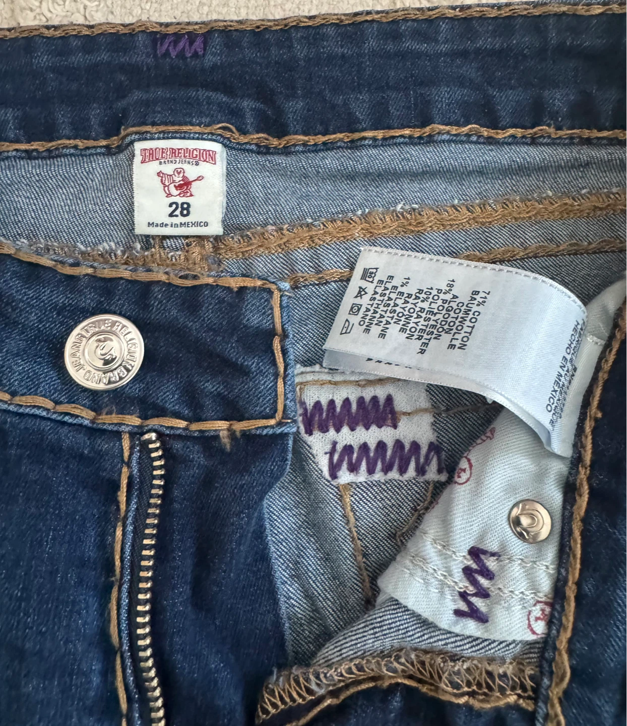 True Religion Section Skinny Jeans - Size 28 - photo 4
