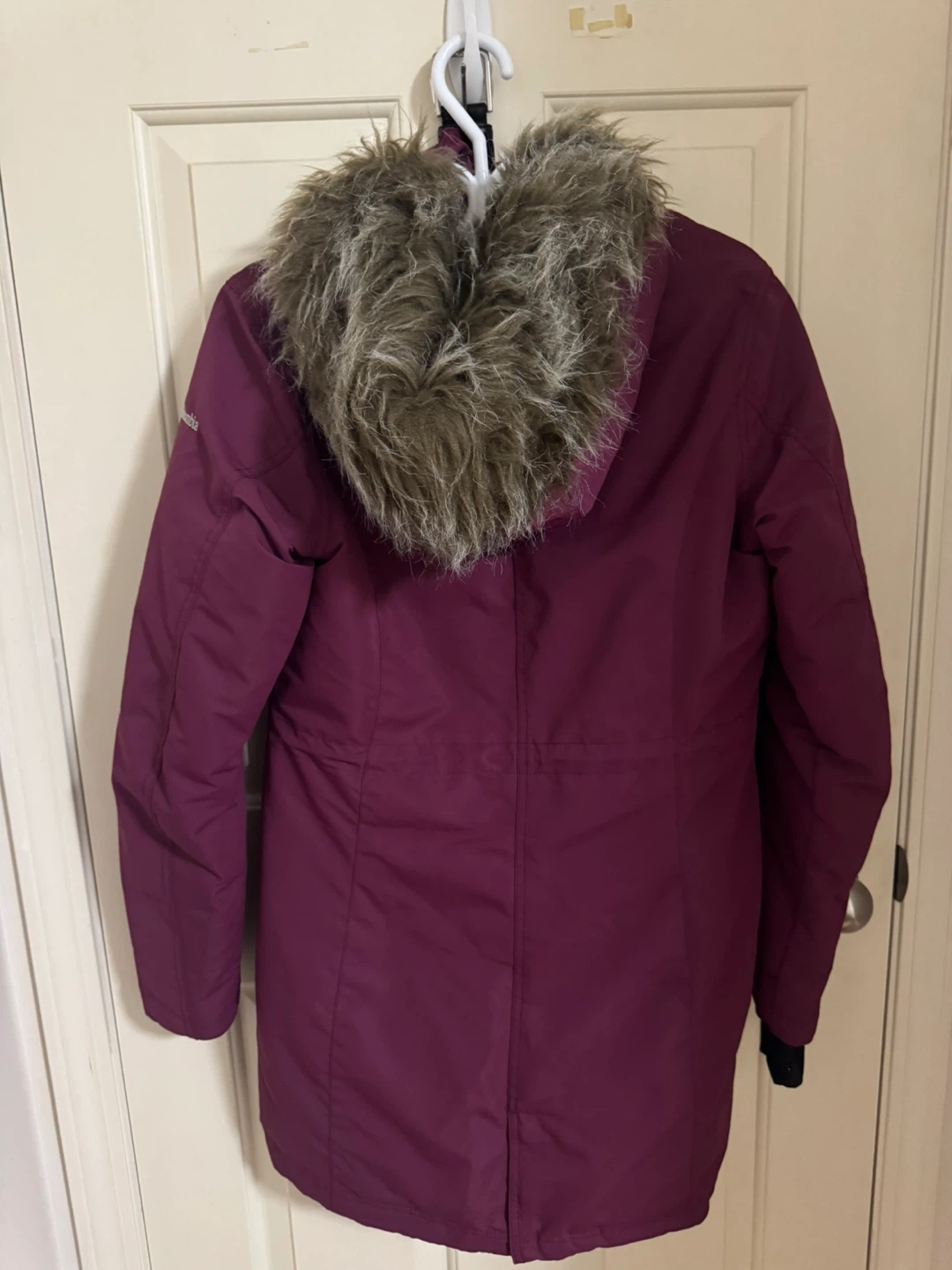 Columbia Women's Purple Parka with Faux Fur Hood - photo 2