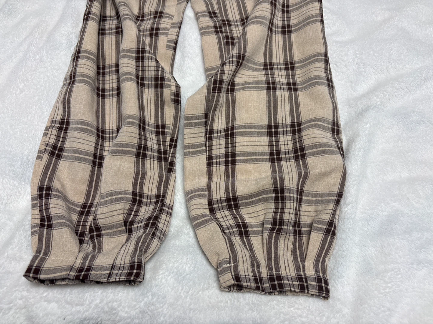 Plaid Pattern Pants - photo 2