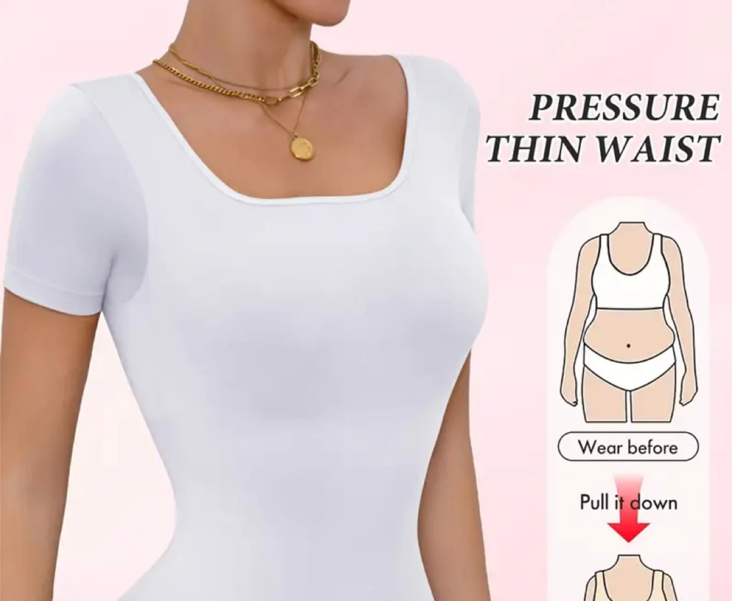 New Seamless T-Shirt Bodysuit - photo 3