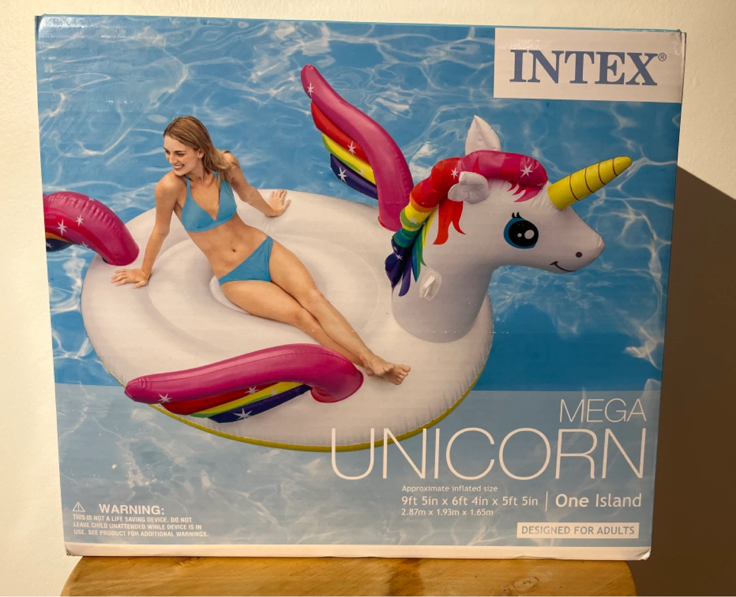 Intex Mega Unicorn Island Pool Float
