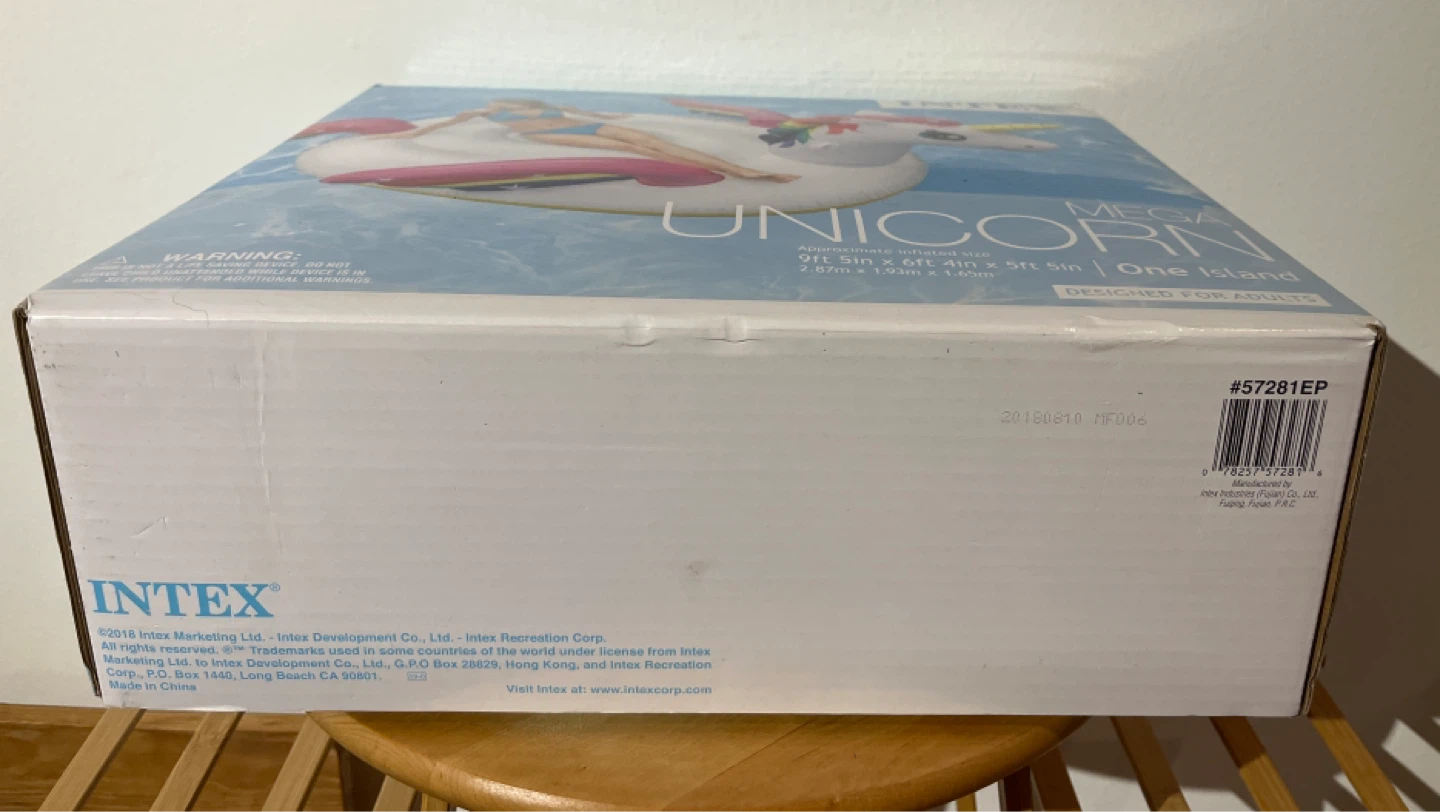 Intex Mega Unicorn Island Pool Float - photo 3
