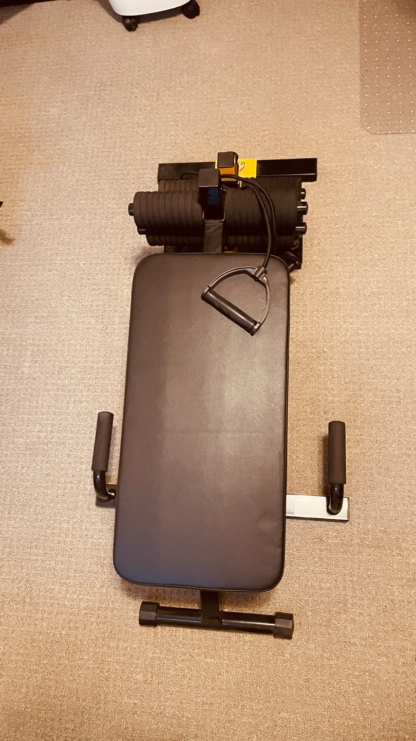 Sit Up Bench with Resistance Bands - photo 2