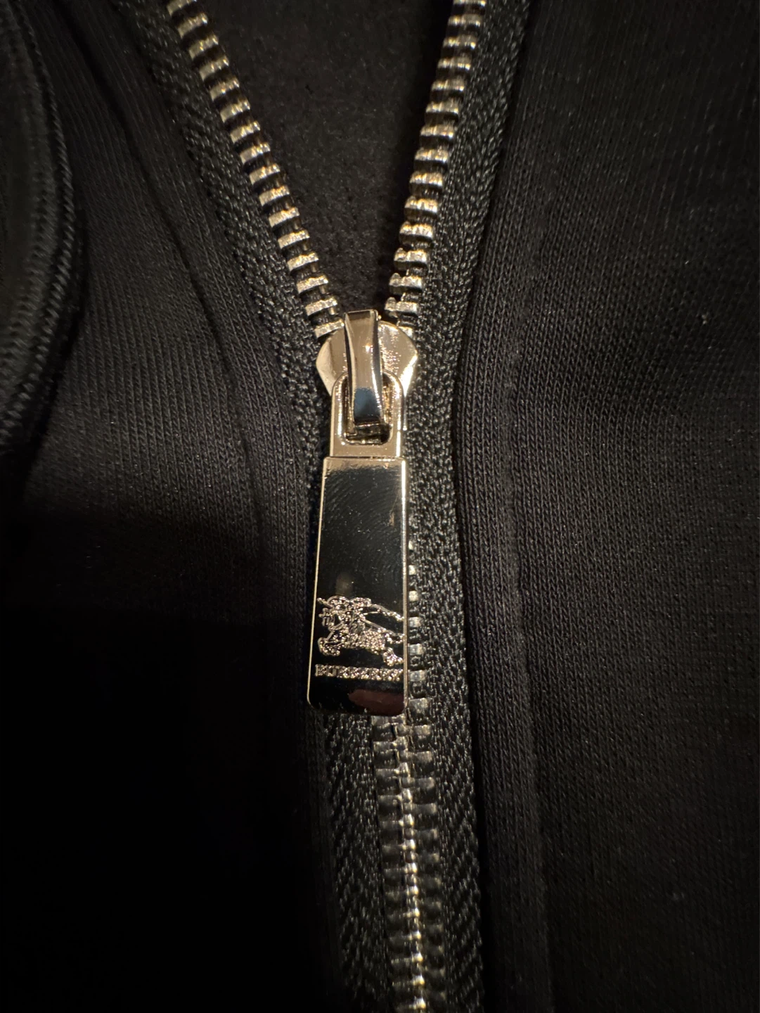 Burberry Black Zip-Up Hoodie - photo 4