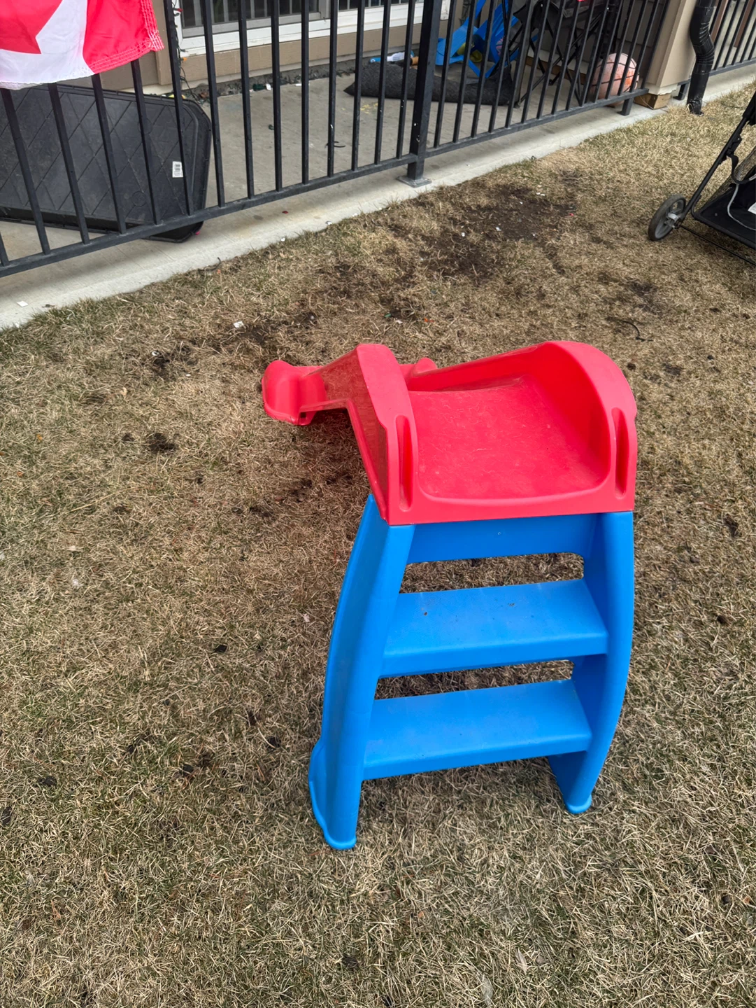Little Tikes Red and Blue Toddler Slide - photo 2