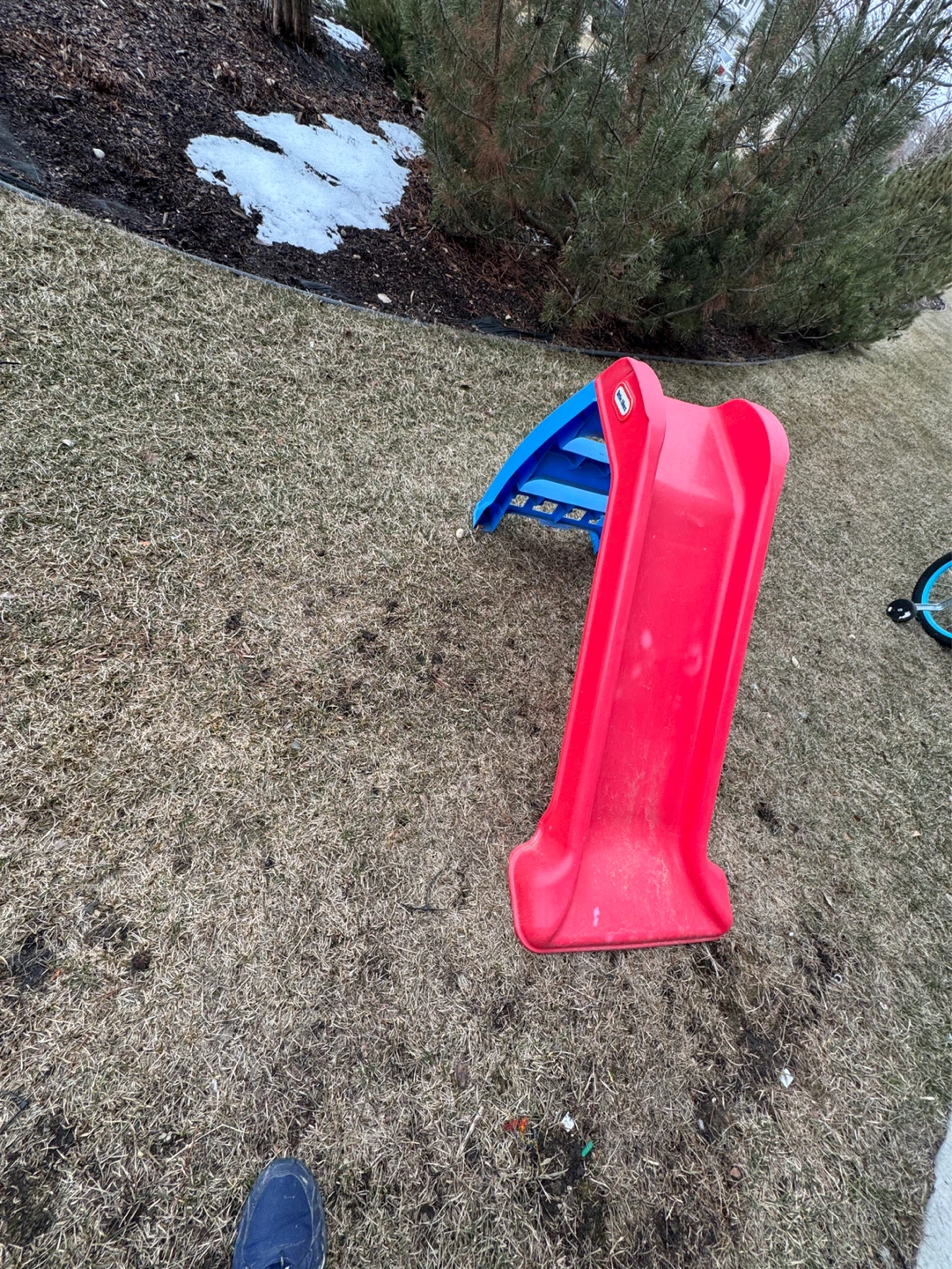 Little Tikes Red and Blue Toddler Slide - photo 3