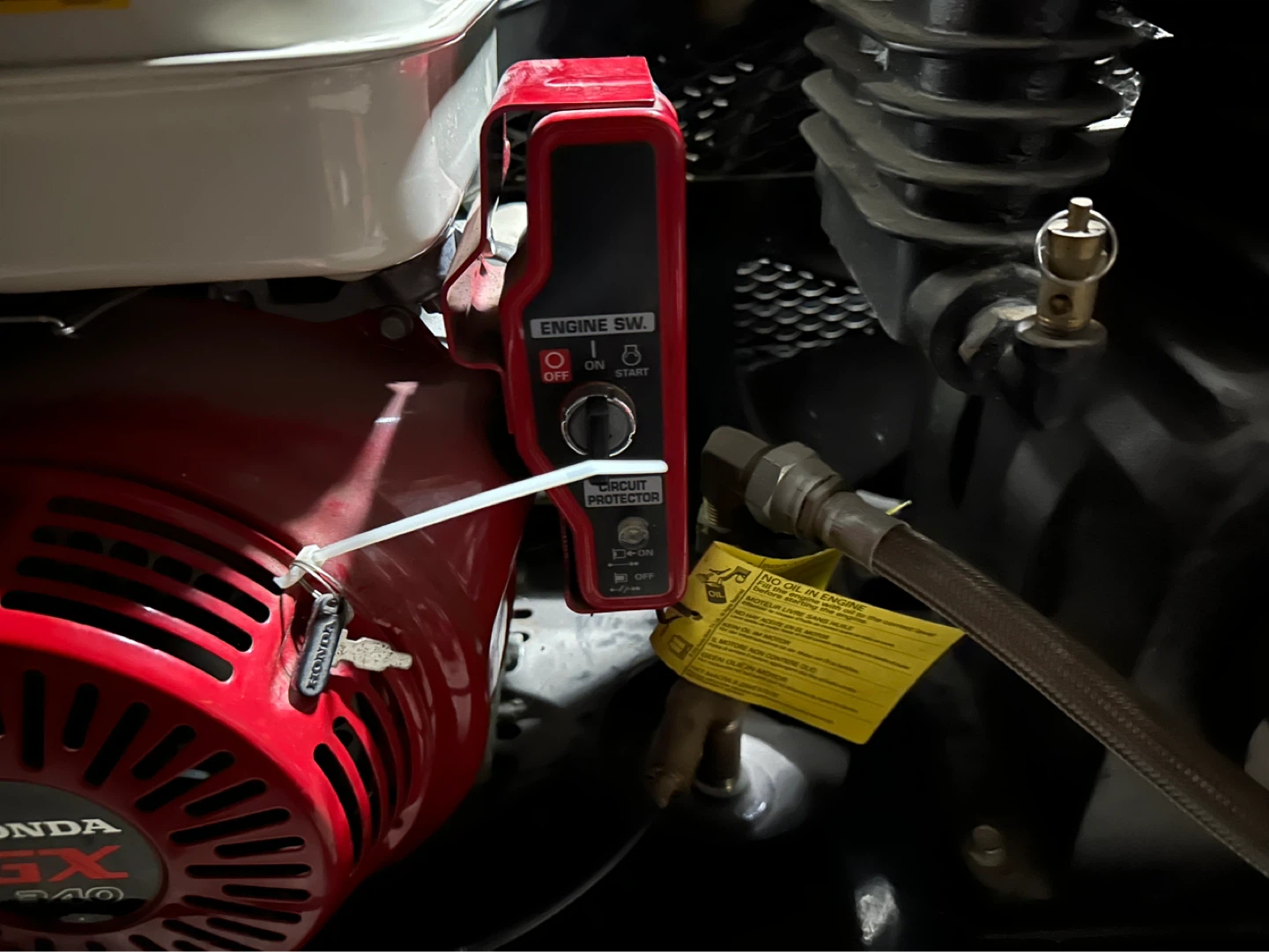 PAL Manufacturing Air Compressor with Honda GX240 Engine - photo 3