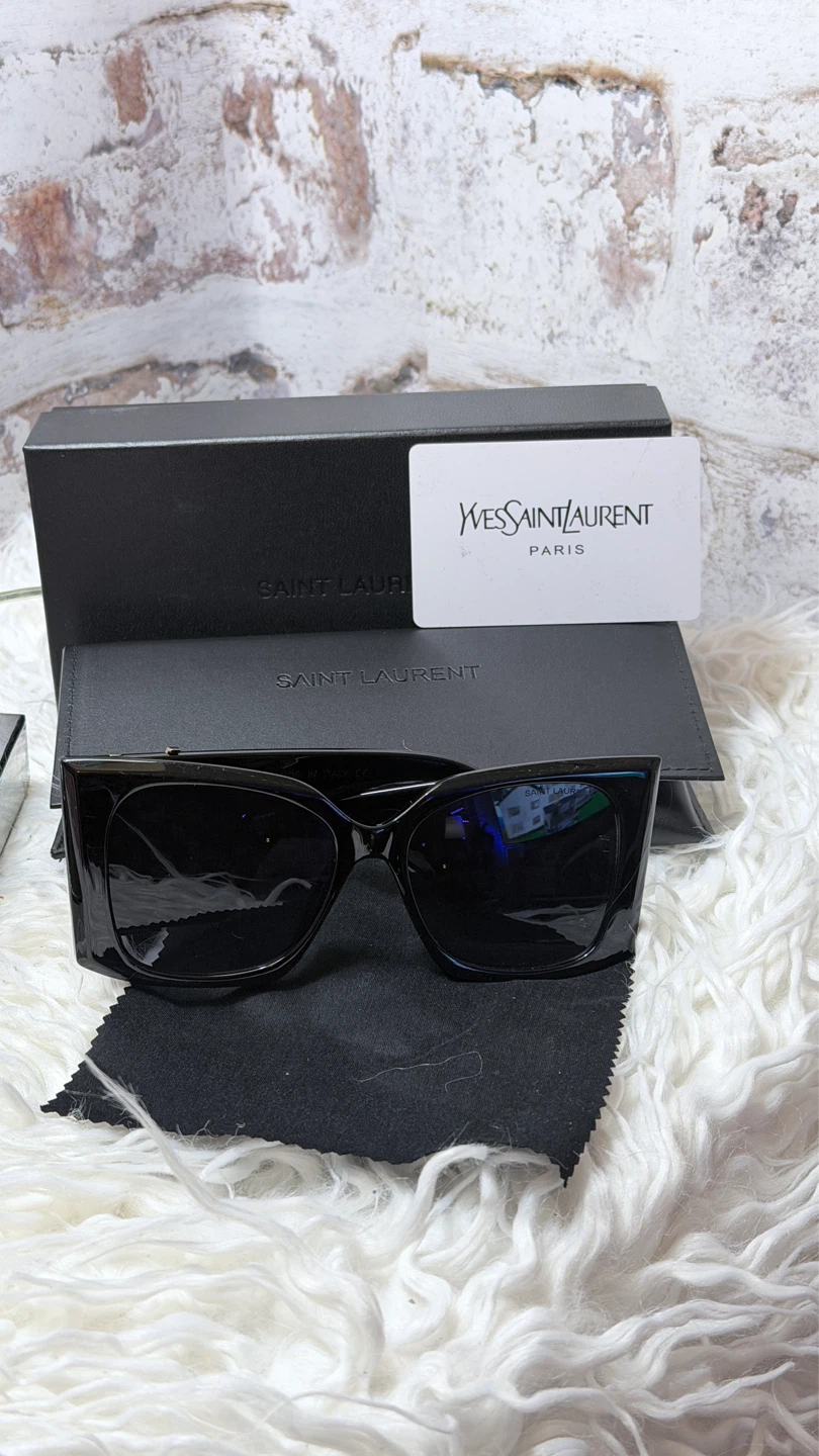 Yves Saint Laurent Black YSL Sunglasses - photo 2