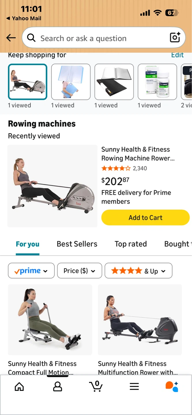 Sunny rowing machine - photo 4