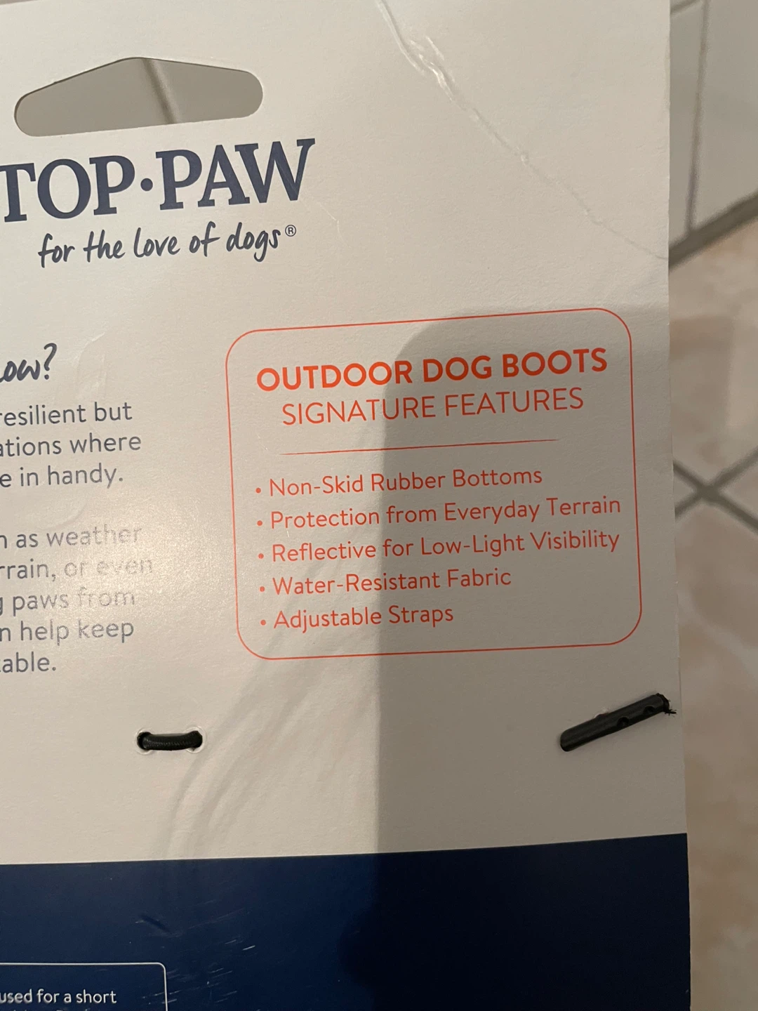2.75” Wide Dog Boots - photo 2