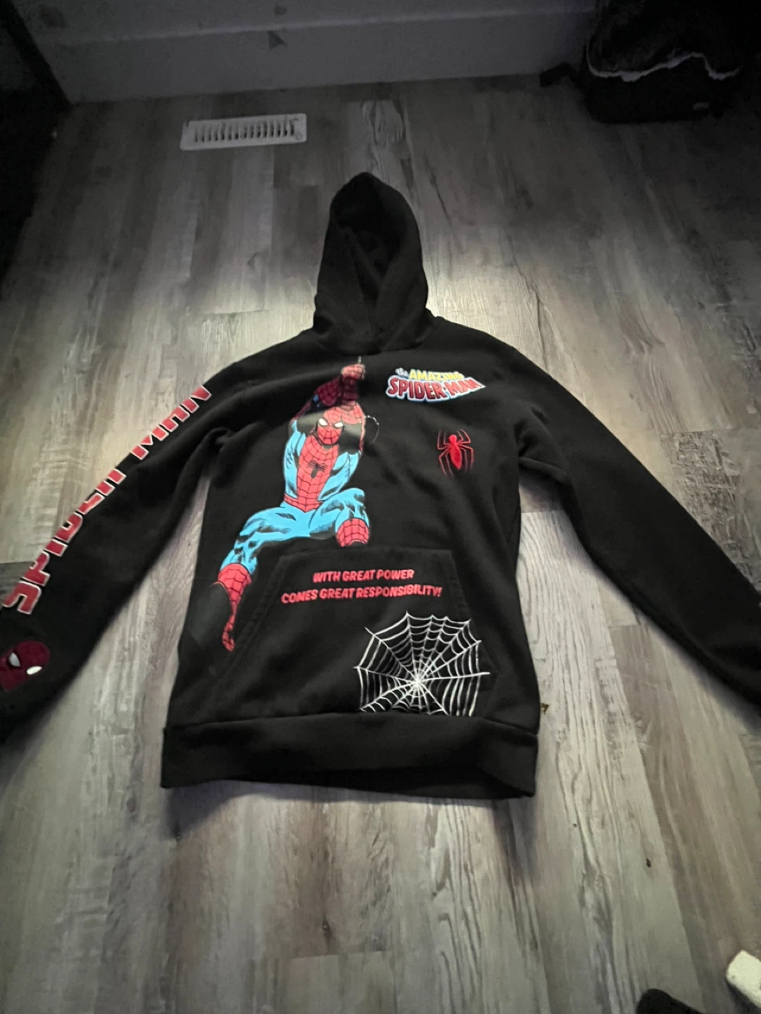 Marvel Spider-Man "62" Graphic Hoodie