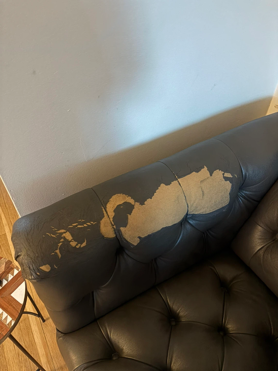 Dark Grey Tufted Couches - photo 4