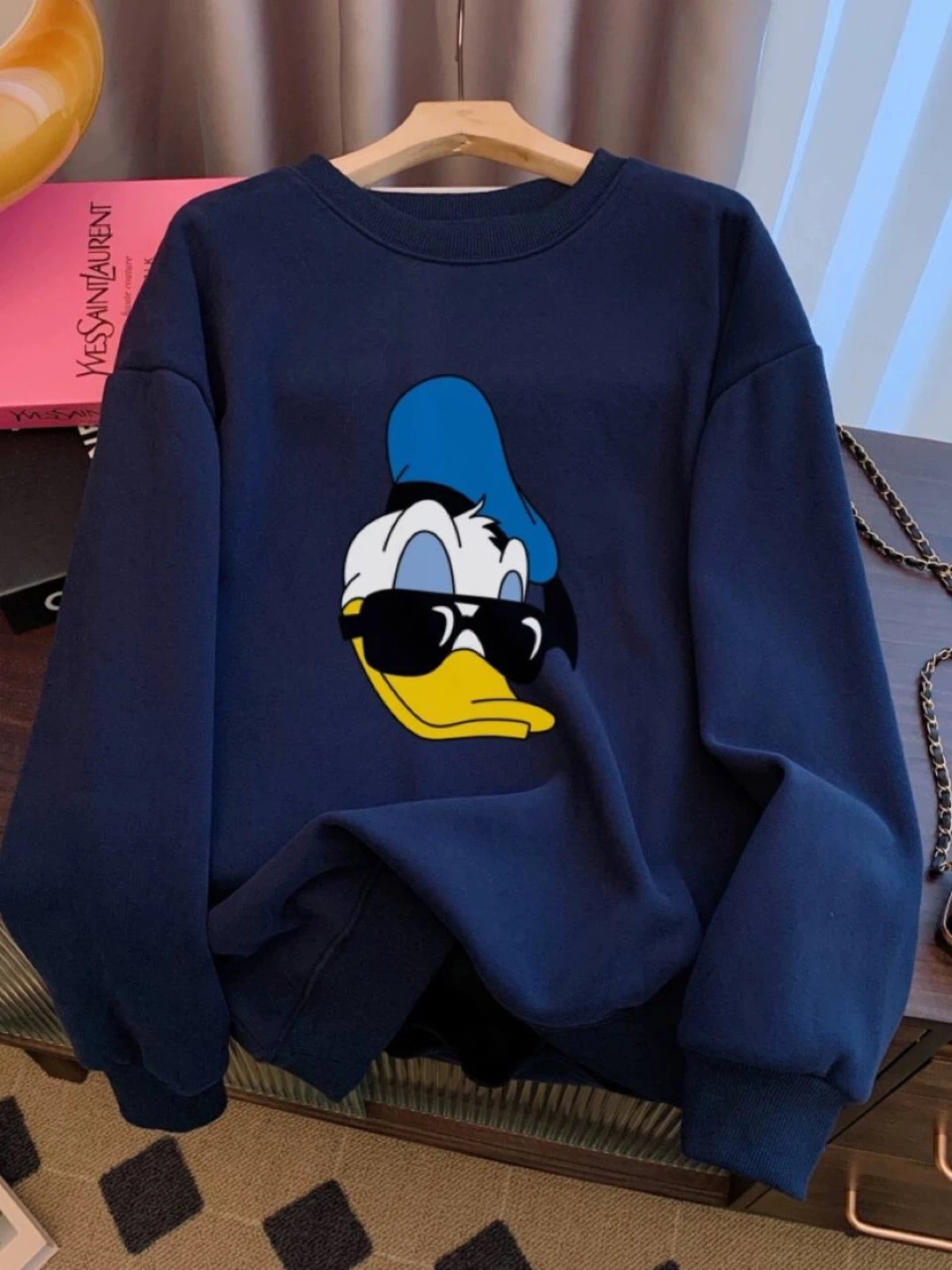 Navy Blue Donald Duck Sweatshirt - photo 3