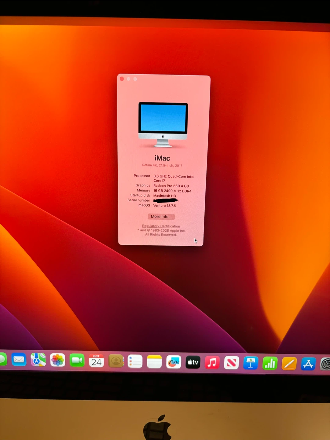 Apple iMac Retina 4K 4gb GPU 21.5-inch, 2017 - photo 5