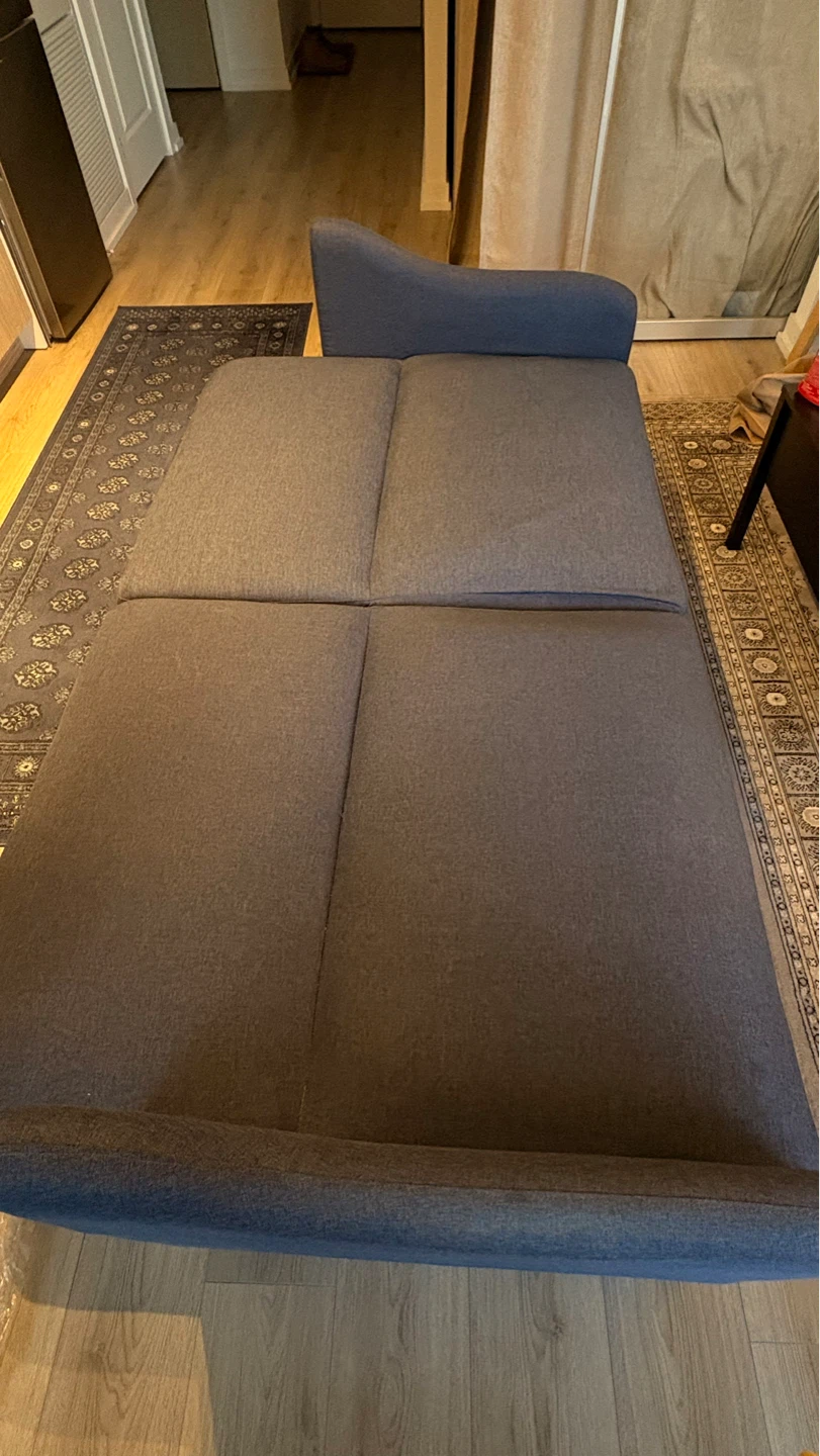 Dark Blue Sofa Bed - photo 4