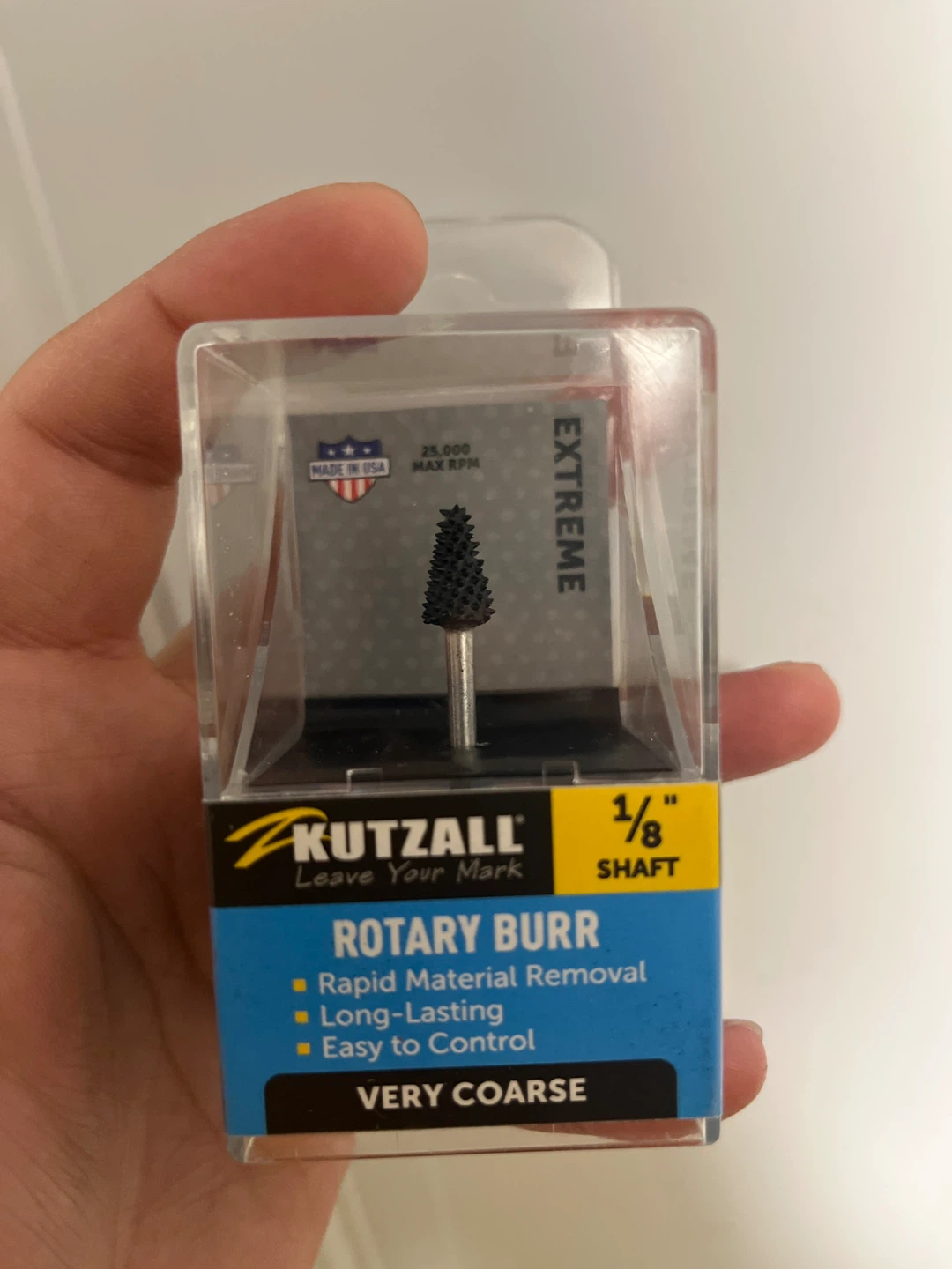 Kutzall 1/8" Rotary Burr