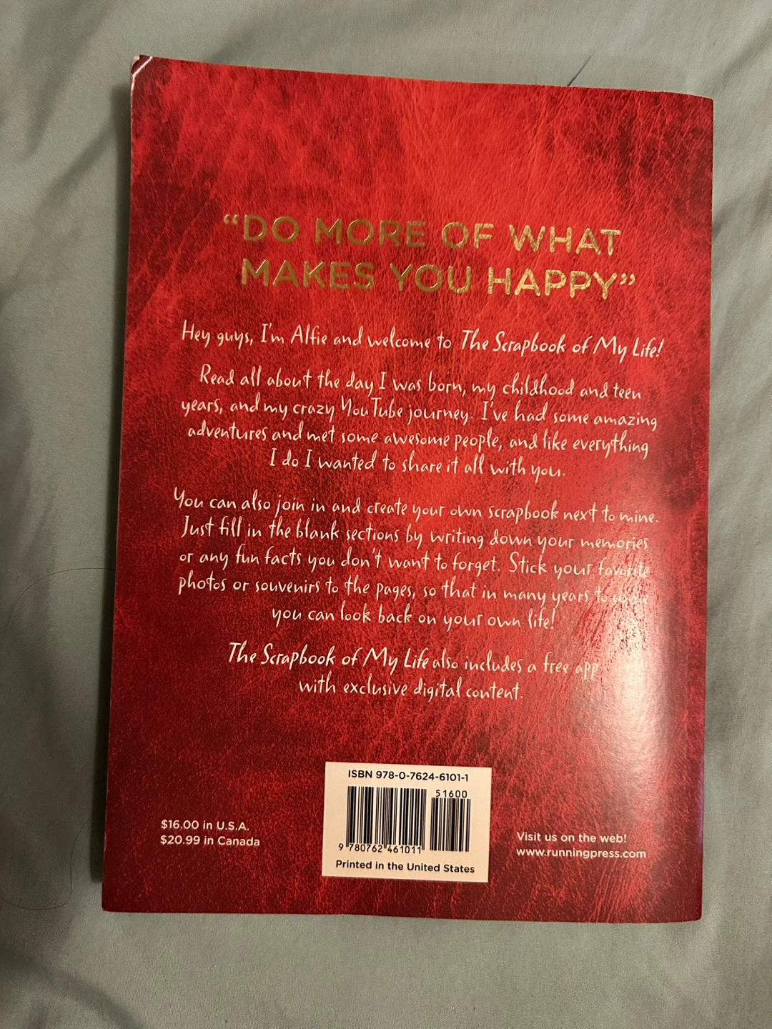 The Scrapbook of My Life by Alfie Deyes - photo 2