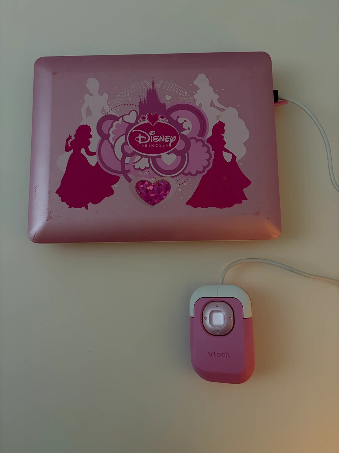 Vintage disney princess computer notebook