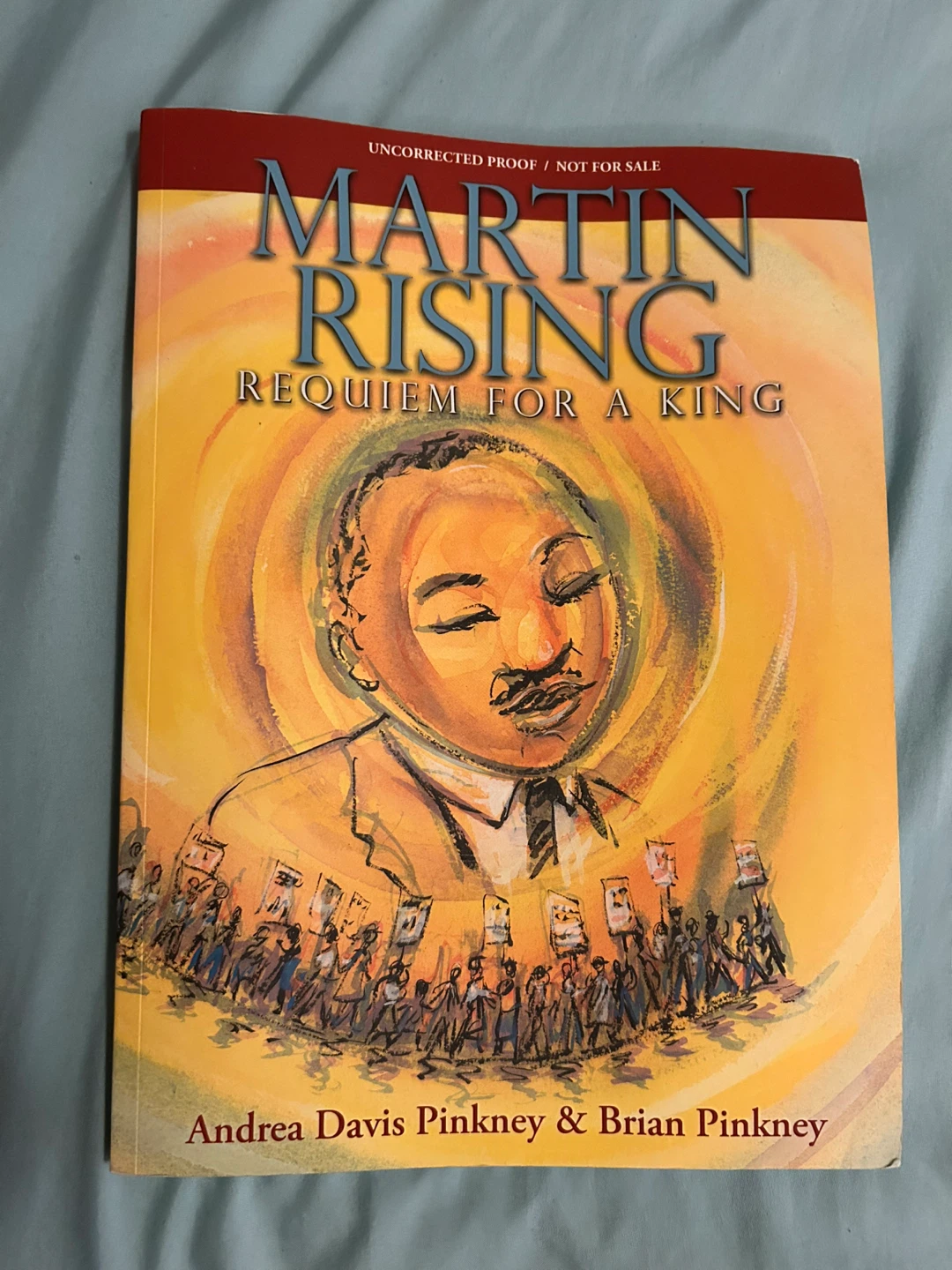 Martin Rising Requiem for a King - Uncorrected Proof