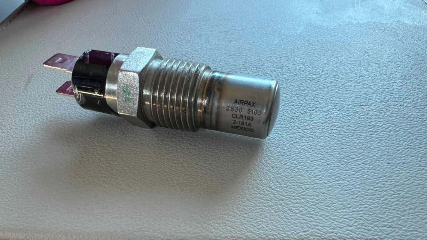 AIRPAX 2530-5100 CLR193 Temperature Switch - photo 3